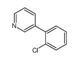 3-(2-chlorophenyl)pyridine结构式