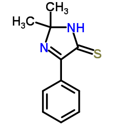 2,2-Dimethyl-5-phenyl-2,3-dihydro-4H-imidazole-4-thione Structure