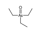 1-diethylarsorylethane Structure
