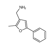 (2-methyl-5-phenylfuran-3-yl)methanamine结构式