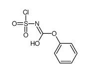 phenyl N-chlorosulfonylcarbamate Structure