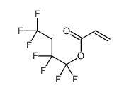 1,1,2,2,4,4,4-heptafluorobutyl prop-2-enoate结构式