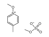 1-methoxy-4-methylpyridin-1-ium methyl sulfate Structure