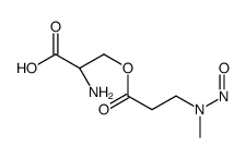 O-(N-Nitroso-N-methyl-beta-alanyl)-L-serine picture