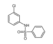 N-(3-chlorophenyl)benzenesulfonamide Structure