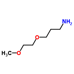 3-(2-甲氧基乙氧基)丙胺结构式