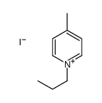 4-methyl-1-propylpyridin-1-ium,iodide结构式