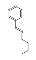 N-butyl-1-pyridin-3-ylmethanimine结构式