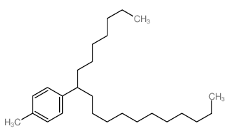Benzene, 1- (1-heptyldodecyl)-4-methyl-结构式