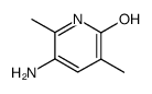 3-Amino-2,5-dimethyl-6-pyridinol结构式