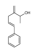 3-methylidene-6-phenylhex-5-en-2-ol Structure