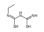 1-carbamothioyl-3-ethylthiourea Structure