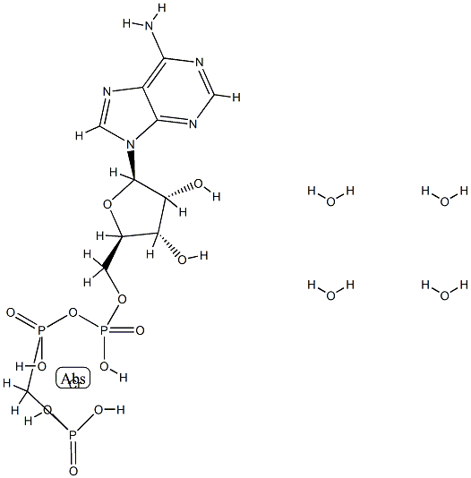 chromium-adenosine 5'-(beta,gamma-methylene)triphosphate complex picture