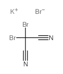 potassium,2,2-dibromopropanedinitrile,bromide Structure