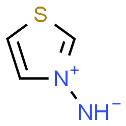 Thiazolium, 3-amino-, inner salt (9CI) structure