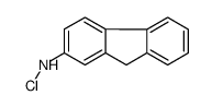 N-chloro-9H-fluoren-2-amine Structure