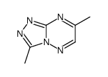 3,7-dimethyl-[1,2,4]triazolo[4,3-b][1,2,4]triazine结构式