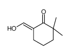 6-(hydroxymethylidene)-2,2-dimethylcyclohexan-1-one Structure