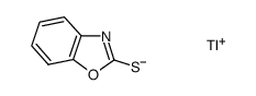 thallium salt of 2-mercaptobenzoxazole Structure