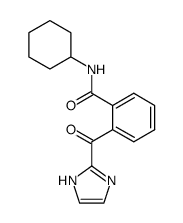 N-cyclohexyl-2-(1H-imidazole-2-carbonyl)-benzamide Structure