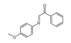 2-(4-methoxyphenyl)imino-1-phenylethanone结构式