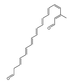 3-methylnonadeca-2,4,6,8,10,12,14,16-octaenedial Structure