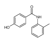 4-hydroxy-N-(2-methylphenyl)benzamide结构式