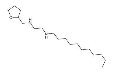 N'-(oxolan-2-ylmethyl)-N-undecylethane-1,2-diamine结构式