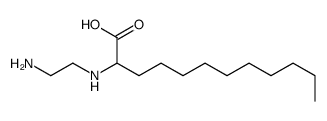 2-(2-aminoethylamino)dodecanoic acid Structure