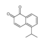 1,2-Naphthalenedione, 5-(1-methylethyl)- (9CI) picture