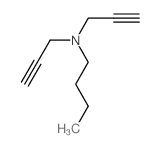 N,N-diprop-2-ynylbutan-1-amine structure