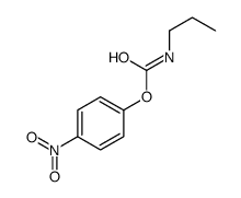 (4-nitrophenyl) N-propylcarbamate结构式