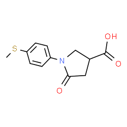 1-[4-(methylthio)phenyl]-5-oxopyrrolidine-3-carboxylic acid picture