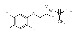 trimethylammonium 2,4,5-trichlorophenoxyacetate结构式