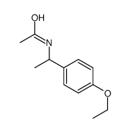 Acetamide, N-[1-(4-ethoxyphenyl)ethyl]- (9CI) structure