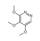 3,4,5-trimethoxypyridazine Structure