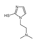 3-[2-(dimethylamino)ethyl]-1H-imidazole-2-thione结构式