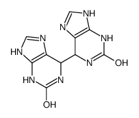 6-(2-oxo-1,3,6,7-tetrahydropurin-6-yl)-1,3,6,7-tetrahydropurin-2-one Structure