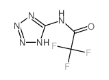 Acetamide,2,2,2-trifluoro-N-2H-tetrazol-5-yl- Structure