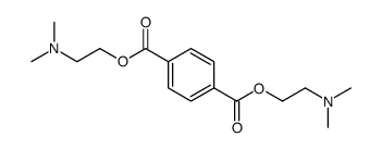 bis[2-(dimethylamino)ethyl] benzene-1,4-dicarboxylate结构式