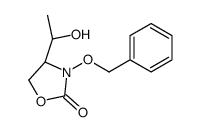 (4R)-4-[(1S)-1-hydroxyethyl]-3-phenylmethoxy-1,3-oxazolidin-2-one Structure