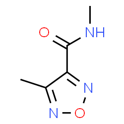 1,2,5-Oxadiazole-3-carboxamide,N,4-dimethyl-(9CI) Structure