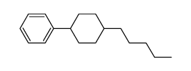 trans-4-pentylcyclohexylbenzene结构式