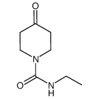 N-ethyl-4-oxo-1-piperidinecarboxamide结构式