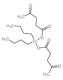 2-Pentanone, 5,5-[(dibutylstannylene)bis(oxy)]bis[5-oxo- Structure