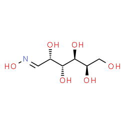 D-Galactose, oxime, (1E)- Structure