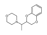 4-[1-(2,3-dihydro-1,4-benzodioxin-3-yl)ethyl]morpholine Structure