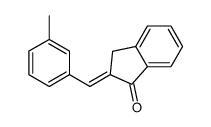 2-[(3-methylphenyl)methylidene]-3H-inden-1-one结构式