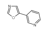 5-(吡啶-3-基)-1,3-恶唑结构式