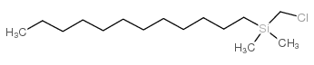 chloromethyl-dodecyl-dimethylsilane Structure